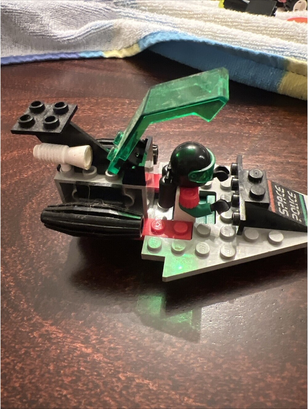 Vintage 1991 LEGO Blacktron ll Solar Scout 1463 Complete mini figure space polic - Picture 5 of 9